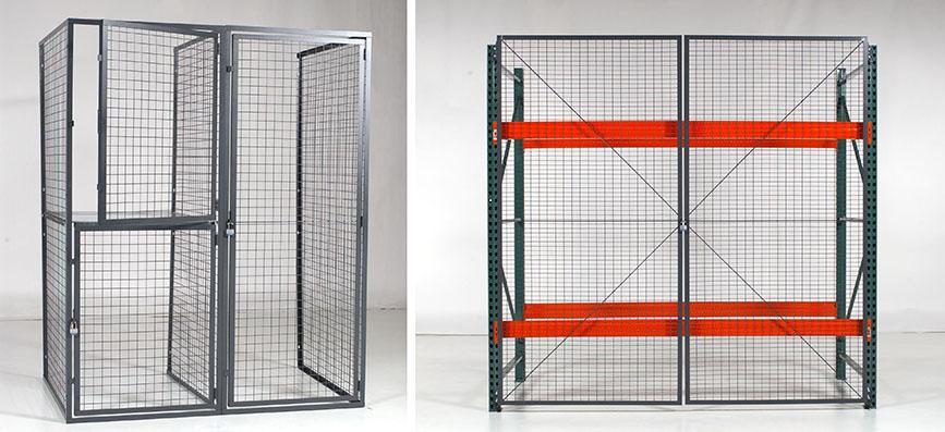 Silicon Valley Shelving, Wire Partitions